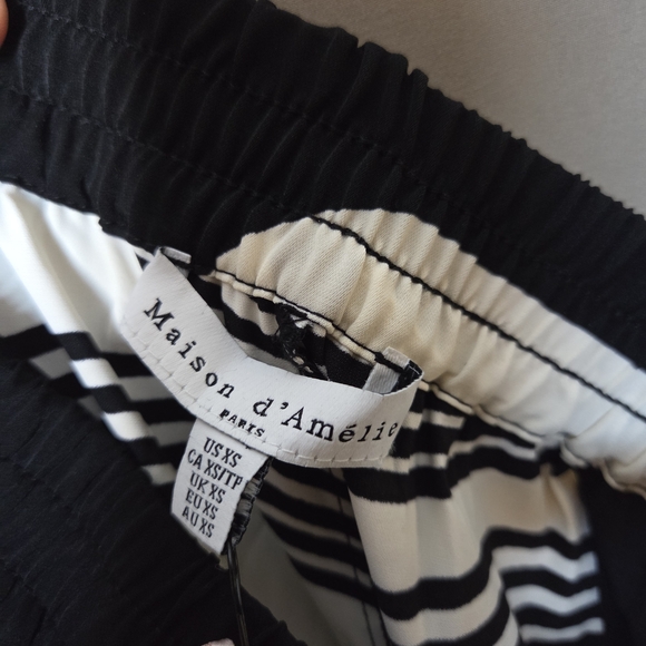 Black and White Women's Pants - Picture 5 of 7